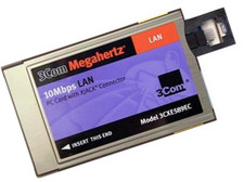 3Com Megahertz PCMCIA Ethernet LAN PC Card with XJACK 3CXE589EC NEW picture