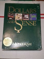 Dollars and $ense by Monogram IBM Version w/ Manual 6 - 5.25