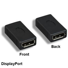 Displayport Connector Inline Coupler Female to Female for TV Monitor Display picture