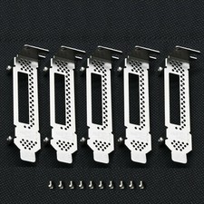10 pcs Low Profile Bracket for LSI 9280-8E 9200-8E HP 422 Ext SFF-8088 Dell H810 picture