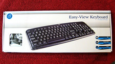 Digital Innovations 4250400 Easy View USB Keyboard Large Print Keys = NEW IN BOX picture