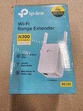 TP-Link RE105 (us) 300Mbps Wi-Fi Range Extender - New In Box Easy Setup picture