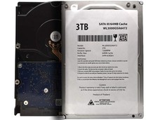 WL 3TB 7200RPM 64MB Cache SATA III 6.0Gb/s 3.5