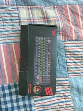 Red Dragon Kumara Red Switch Keyboard Damaged Box RGB LED Mechanical picture