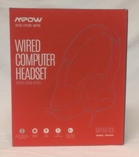 MPOW HC6 Wired Computer Headset Model BH328A 3.5MM Jack USB Microphone  picture