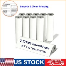 2-10 Rolls Thermal Printer Paper 8.5