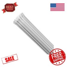 Kelepu PET Expandable Cable Sleeve Grey 1/8