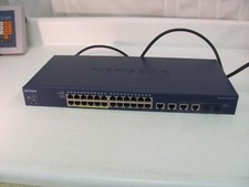 Netgear ProSafe FS728TLP 28-Port 10/100 Smart Switch 12 PoE 4 Gigabit Port picture