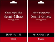 Canon Photo Paper Plus Semi-Gloss SG-201 Inkjet Paper, 5x7