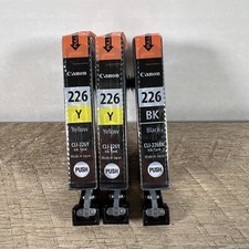 GENUINE Canon CLI226 Ink 3 Pack PIXMA iP4820 IP4850 iP4950 MG5320 No Box picture