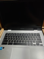 IN BOX PC Chromebook Silver Intel Celeron Chrome OS Laptop WORKS. NO CHARGER.  picture