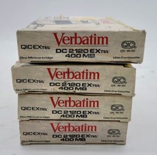 LOT OF 4 VERBATIM DC2120EXTRA 400MB/800MB picture