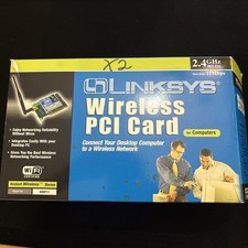 Linksys Instant Wireless PCI Adapter Card Wireless-B 2.4GHz 802.11b - WMP11 picture