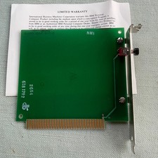 Vintage PCB Circuit Board ISA NMI 2654 6181782 Push Button 6181781 8430 Unique picture