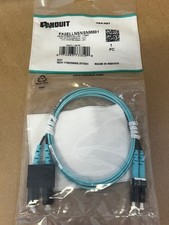 Panduit FX2ELLNSNSNM001, 1m OM3 Multimode Fiber Optic Patch Cord,  2 Fibers *NEW picture