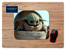 GROGU BABY YODA #6 DESK MAT MOUSE PAD HOME SCHOOL OFFICE STAR WARS MANDALORIAN picture
