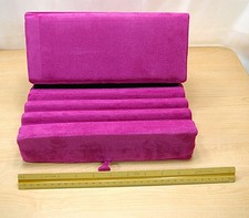KDD Tablet Pillow Holder Soft Foldable iPad Stand For Lap & Bed KDD-722PL Purple picture