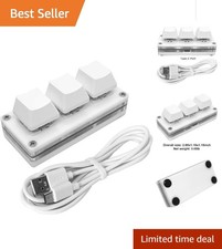 RGB Mini Keyboard with 3 Macro Keys & Onboard Storage for Multi-OS Use picture