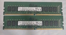 Lot Of 2 Sk HYNIX 16GB 2Rx8 PC4-2400T-UB1 11.  32GB DESKTOP MEMORY RAM  picture