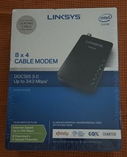 Linksys CM3008 DOCSIS 3.0 8x4 Cable Modem 343 Mbps for Xfinity Cox Charter Spect picture