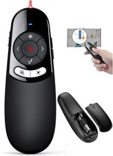 Wireless Presentation Clicker USB A/C Physical Digital Laser Pointer PowerPoint picture