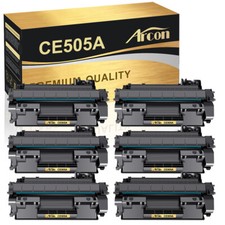 6PK High Yield 05A CE505A Toner Compatible for HP LaserJet P2030 P2035 P2055X picture