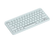 NORTH Compact Wireless Keyboard 78 Keys Mint Green Round Low Profile Keys Dual 2 picture