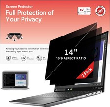 14 Inch Laptop Privacy Screen for 16:9 Ratio Laptop Computer Monitor picture