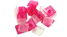 Keycap Cherry MX Compatible 1x1 Red Switch Stem Gaming Keycaps 10 PCS Pack picture