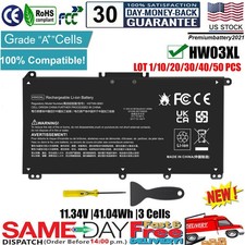 ✅LOT HW03XL Battery For HP Pavilion 15-EG 17-CN 17-CP 255 G8 G9 Serie L97300-005 picture