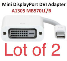 Genuine Apple Thunderbolt Mini Display Port-DP to DVI Cable Adapter (MB570LL/B) picture