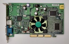 MSI MS-8874 AGP Graphics Card (Nvidia GeForce4 MX440, 64MB, Retro, 2002) picture