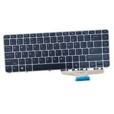 NEW US Sliver Keyboard with Backlit for HP Elitebook Folio 1040 G3 818252-001 picture