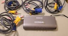 IOGEAR MiniView Extreme 4-Port Multimedia KVMP Switch with Cables *** Tested *** picture