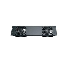 New Sealed Middle Atlantic QFP-2 Quiet Fan Panel 100 CFM Brushed Black 3 RU picture