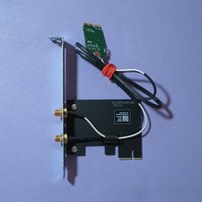 OEM Dell Wireless WiFi Card + Antenna Precision OptiPlex Desktop 05H76K 0G83J7 picture