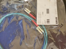2 Pack R&M Fiber LC to LC Duplex 5 Meter OM3 10G picture