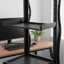 Versatile 1U Rack Shelf 10