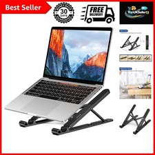 LS01 Pro Ergonomic Laptop Stand, Plastic Laptop Riser, Portable and Adjustabl... picture