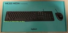 NEW Logitech Media Combo MK200 Full-Size Wired Keyboard & Optical Mouse picture