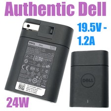 Genuine DA24NM130 AC Adapter O77GR6 For Dell Venue 11 Pro 11i 8 7 picture