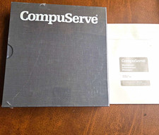 Vintage CompuServe Information Service DOS Computers New With Macintosh Floppy picture