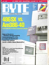 BYTE MAGAZINE JUNE 1991 VOL. 16 NO. 6 (VG) MORE BYTES IN EBAY STORE DISCOUNT picture