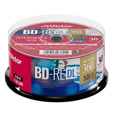 30 Victor JVC Bluray Disc 50GB BD-RE DL Inkjet Printable Blu ray Rewritable 50GB picture