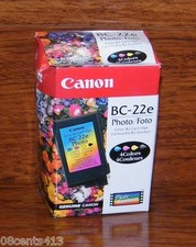 Genuine Canon (BC-22e) Photo 4 Color Ink Cartridge **NEW ~ READ** picture