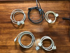 Lot of Five 1284-1994 Cables 6ft 10ft picture