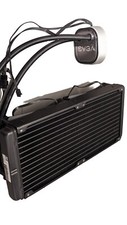 EVGA 240mm All-In-One RGB LED CPU Liquid Cooler - Black  picture