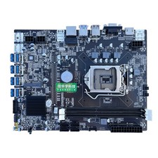 B75 Mining Motherboard LGA1155 8xPCIE to USB3.0 Supports 8 GPU Graphics Card picture
