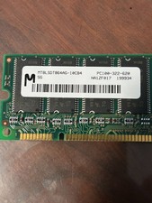 Lot of 2 x 64MB PC100 168 PIN DIMM SDRAM MEMORY MODULES Total 128MB picture