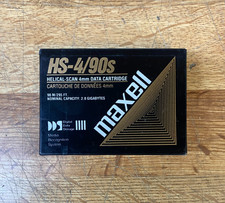 Maxell HS-4/90s 4mm Data Cartridge Tape Helical Scan NEW picture